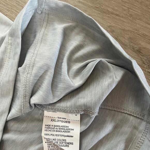 Under Armour Women’s Gray 3/4 Zip Long Sleeve Shirt Sz XXL - Picture 4 of 7